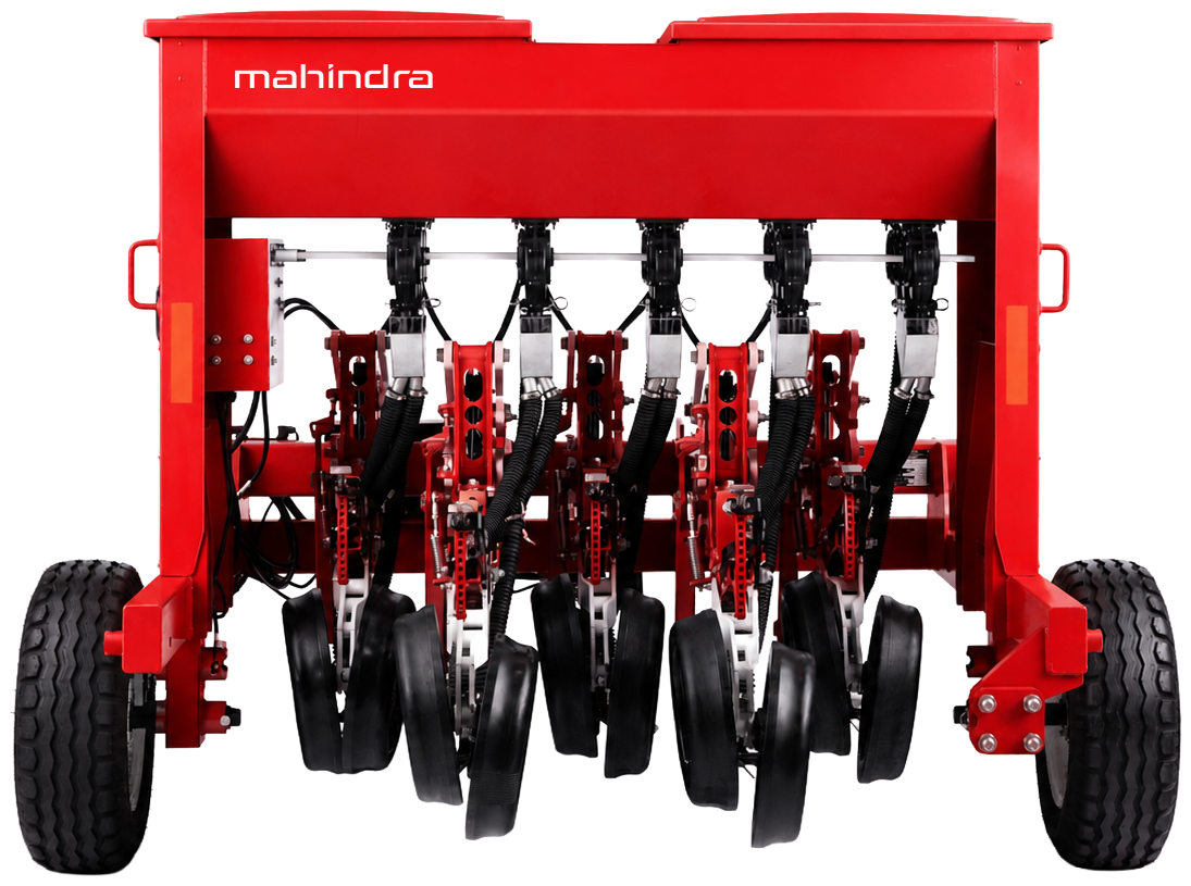 Mahindra-branded MINI‑MAX™ Maxeeder — regional sales and distribution across India, Africa, Turkey, and Asia